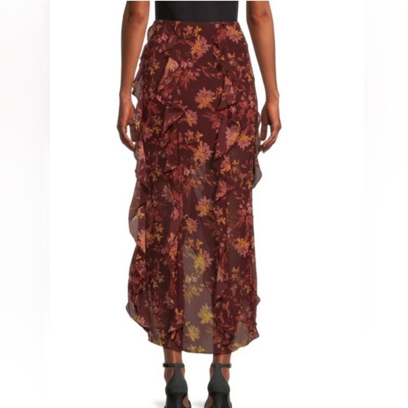 NWT Free People Flounce Around Maxi Skirt - Picture 4 of 10